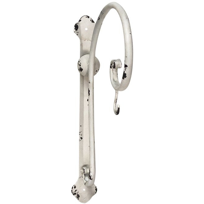 Antique Cream Wall Hook For Lanterns