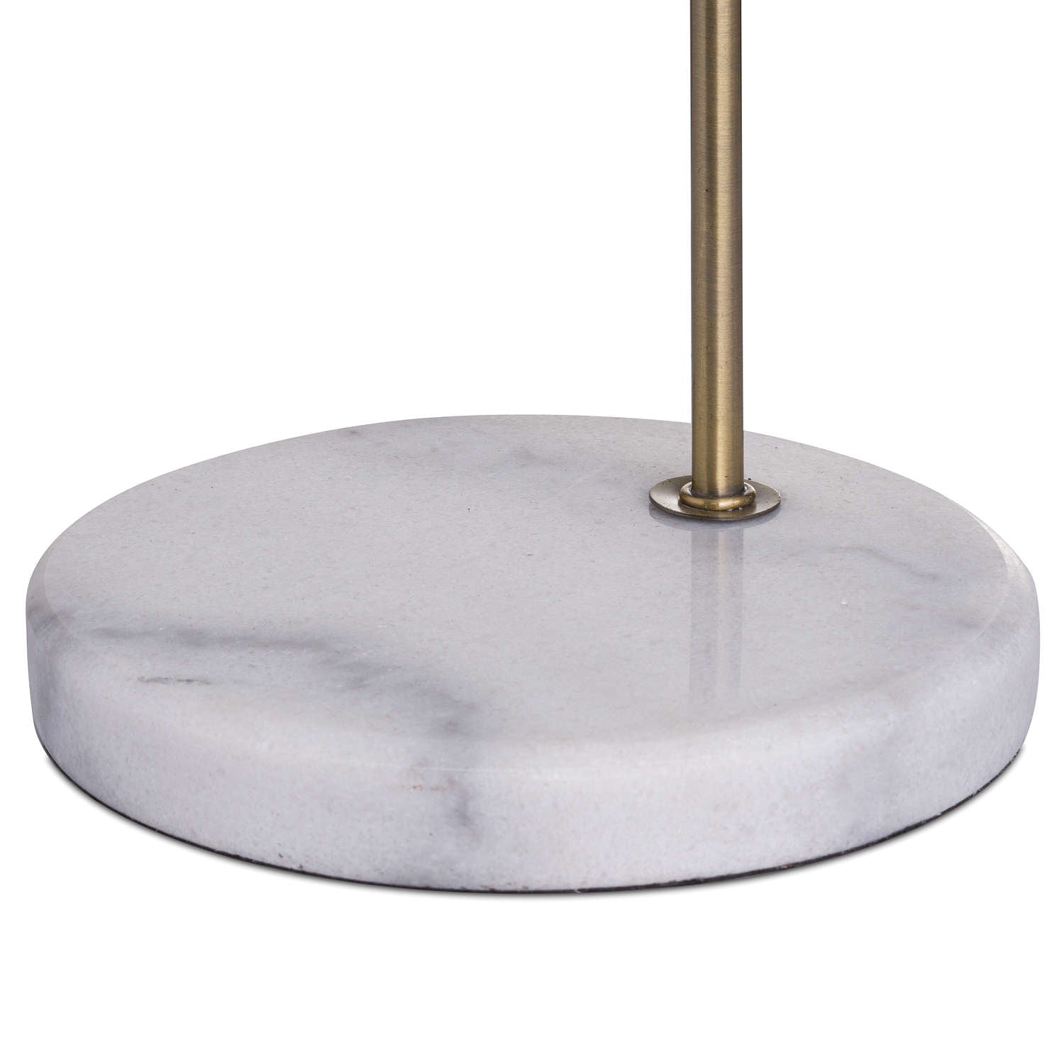 Hill 1975 Marble & Brass Industrial Adjustable Desk Lamp